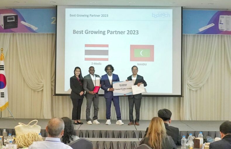 Naadu Honored with Best Growing Sales Partner Award at Boditech Asia Regional Summi